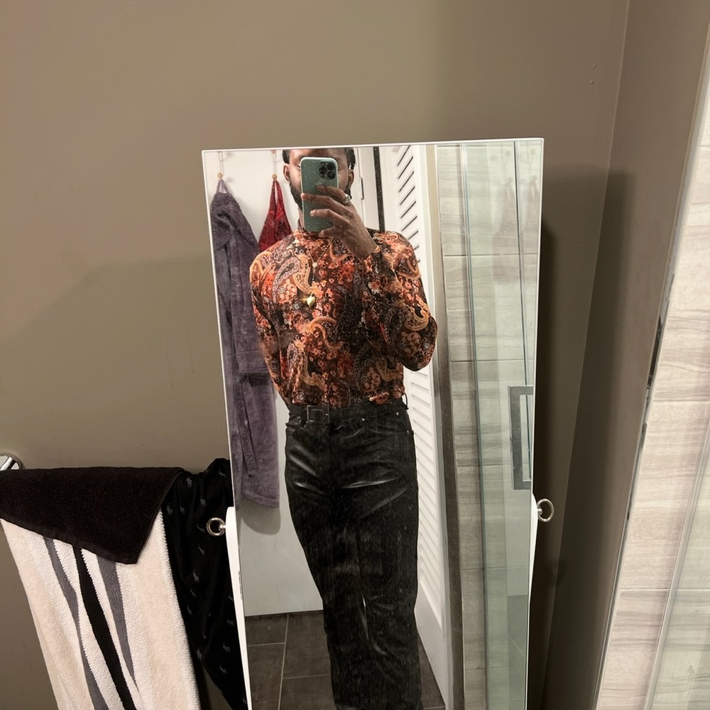 Women's Paisley Blouse - Multicolor